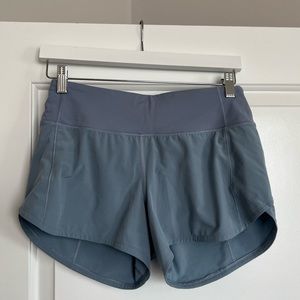 Lululemon speed up mid-rise lined short 4”